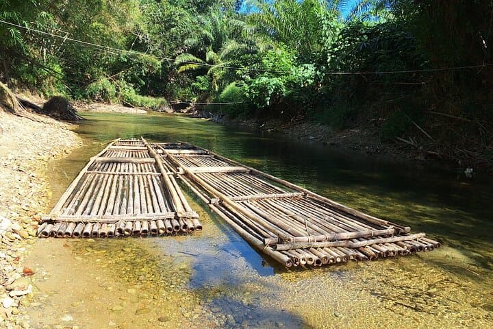 Khao Lak Bamboo Rafting, Turtle Conservation & Tha Sai Temple Half-Day Tour photo 5