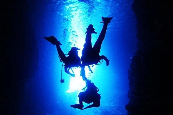 Okinawa Blue Cave Snorkel & Intro Dive — Free GoPro Photos at Maeda Point photo 1