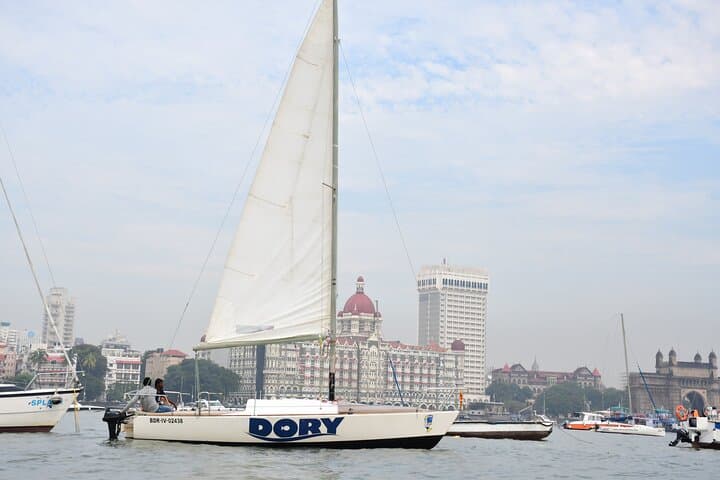 Mumbai Bay Breeze Sail: Sunset Compact Yacht Experience in Mumbai Harbor photo 4