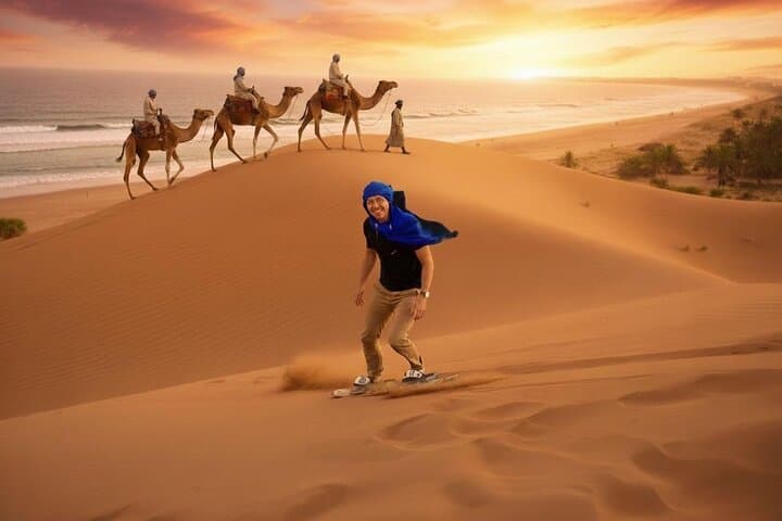Timlalin Dunes Sandboarding Adventure from Agadir