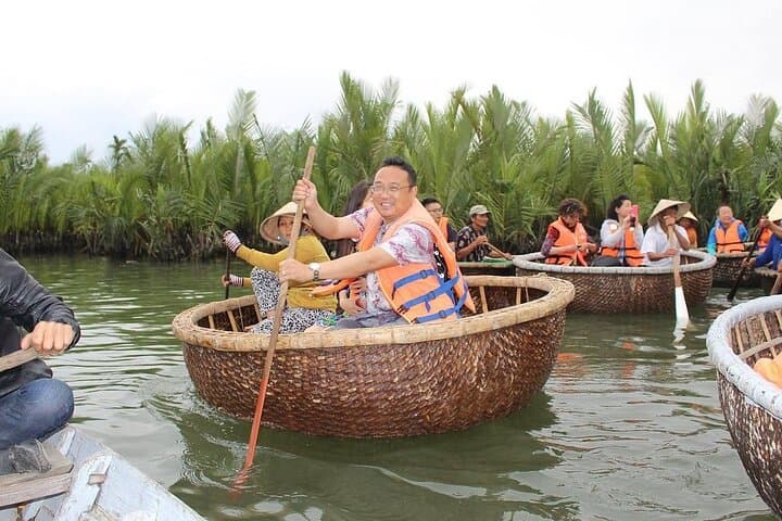 Hoi An Basket Boat Ride — Cam Thanh Coconut Forest Boat Experience