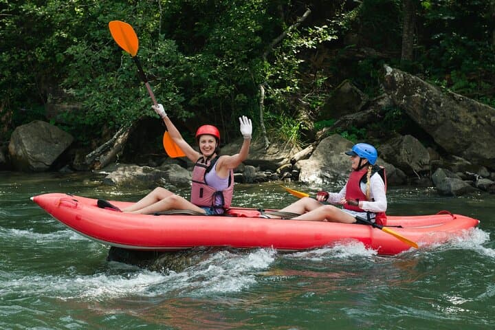 Half-Day Kayak & SUP to Tad Sae Waterfall — Luang Prabang River Escape photo 3
