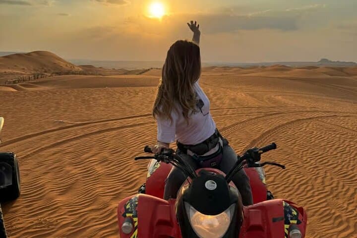 Riyadh Desert Sand Dunes: Camel Ride and ATV Guide Bike Adventure photo 3