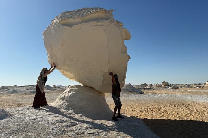 Sleep Under Stars: 2-Day White & Black Desert Safari from Cairo photo 6