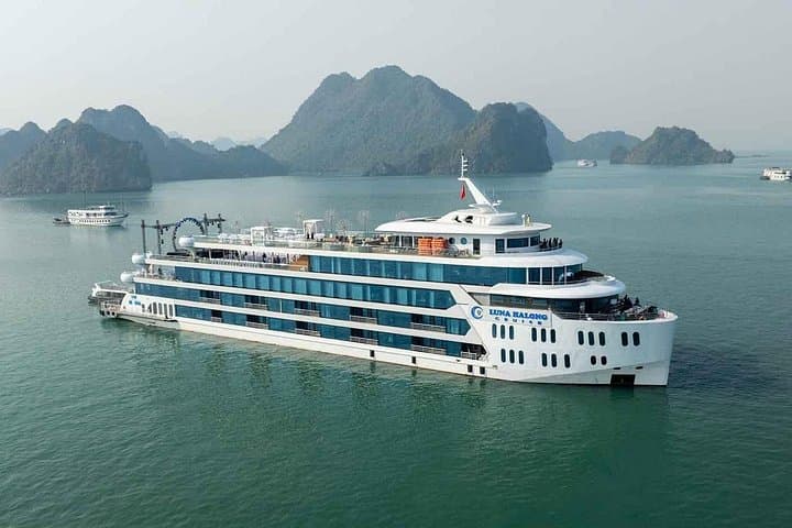 Luxury Halong Bay Day Cruise from Hanoi with Glass-Bottom Pool & Buffet photo 1