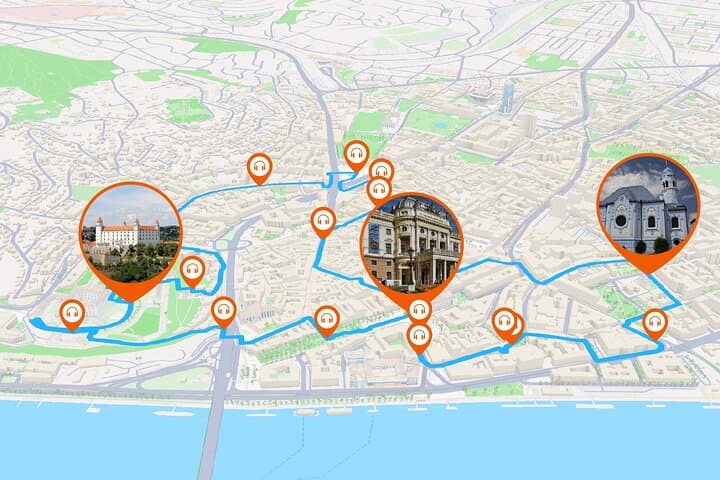 Bratislava Audio-Guided Walking Tour: 6.5 km through Castle, Cathedral & Old Town photo 2