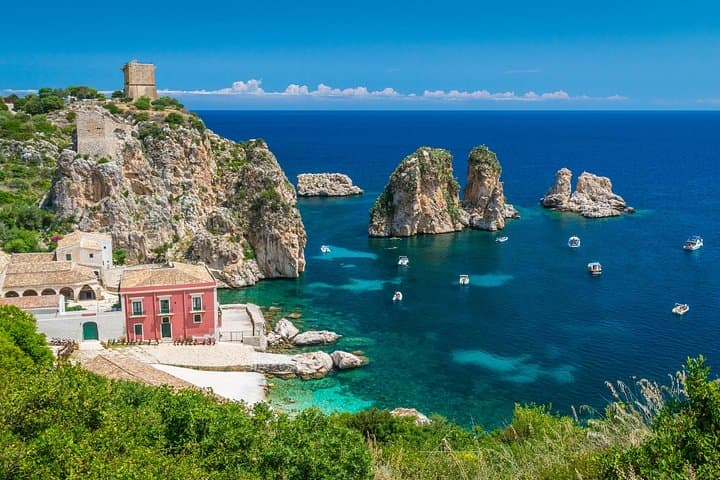 Zingaro Reserve & Scopello Boat Tour from San Vito Lo Capo — Snorkel Pristine Coves photo 4