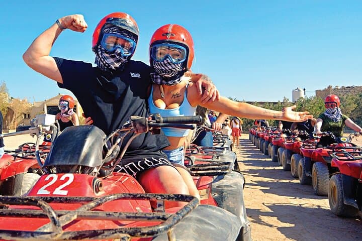 Hurghada Desert Quad & Camel Ride: 40km Bedouin Village Adventure