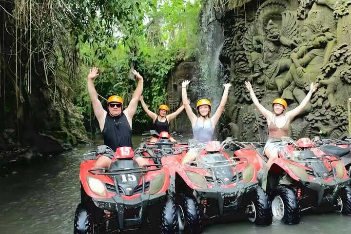 Ubud ATV Adventure: Waterfalls, Rice Fields & Temple Caves