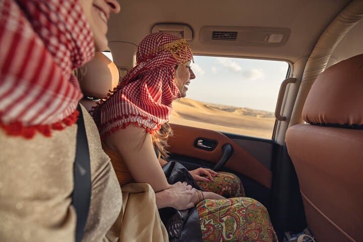 Sunset Dune Bashing & Bedouin Nights: Dubai Desert Safari with BBQ and Live Shows photo 2
