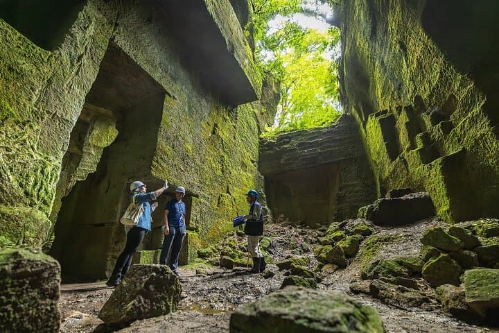 Ghibli-Inspired Miyadani Quarry Ruins Forest Trek, Fukui