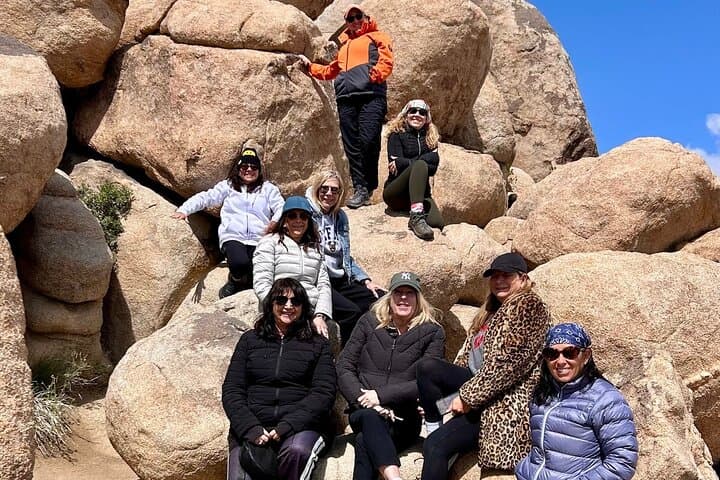 Guided Rock Scrambling in Joshua Tree: Boulder Adventures & Desert Views photo 6
