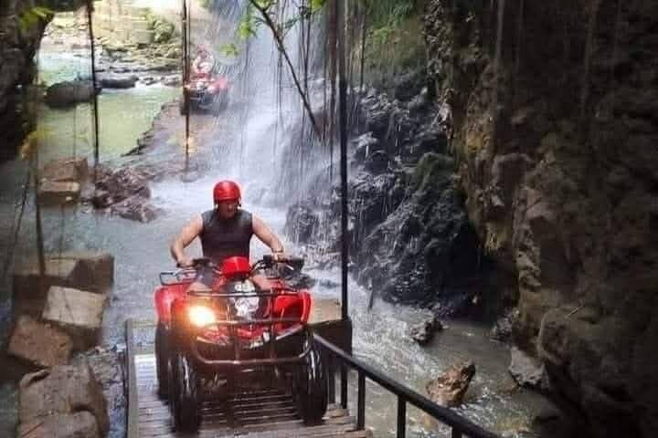 Waterfall ATV Ride in Ubud Bali: Jungle Tracks, Rice Fields & River Crossings