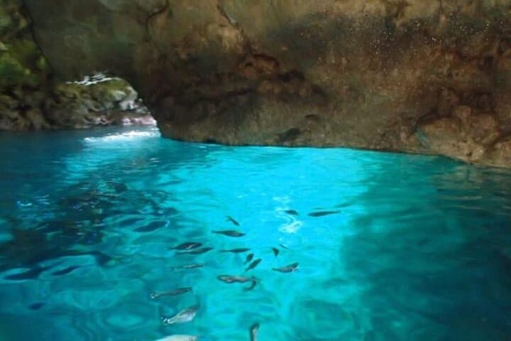 Blue Cave Free Diving Adventure — Guided Snorkel with Complimentary GoPro Photos in Onna, Okinawa photo 2