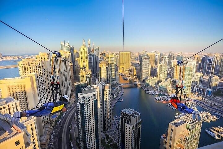 Dubai Marina Zipline — Soar Above the Marina with Photos & Videos photo 3