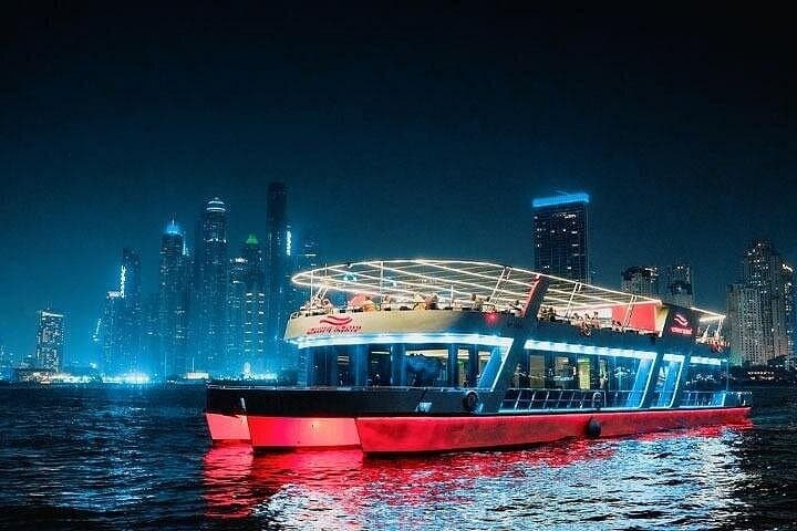 Dubai Marina Shared Yacht Cruise with Dining — 90-Minute Skyline Experience photo 3