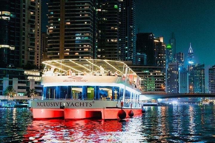 Dubai Marina Shared Yacht Cruise with Dining — 90-Minute Skyline Experience photo 5