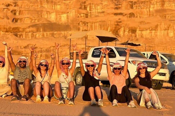 Wadi Rum 2-Day Jeep & Camel Adventure: Bedouin Camp, Stargazing & Sunrise photo 1