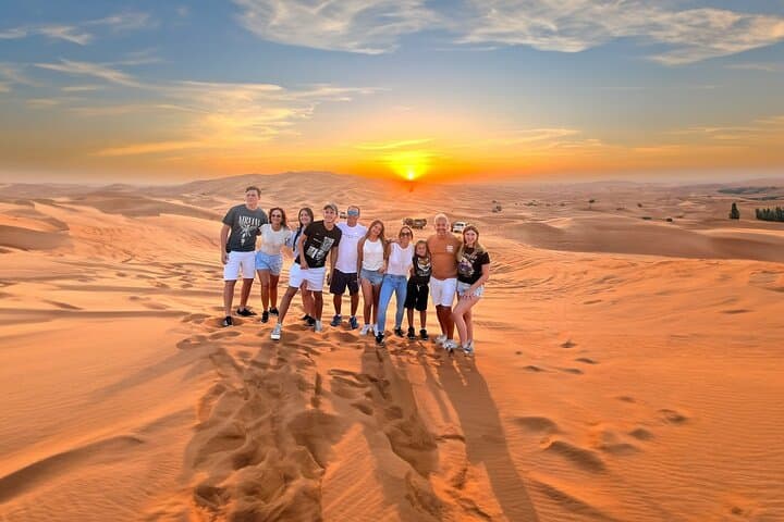 Dubai Evening Red Dunes Safari: Dune Bashing, Sandboarding & Desert BBQ photo 3