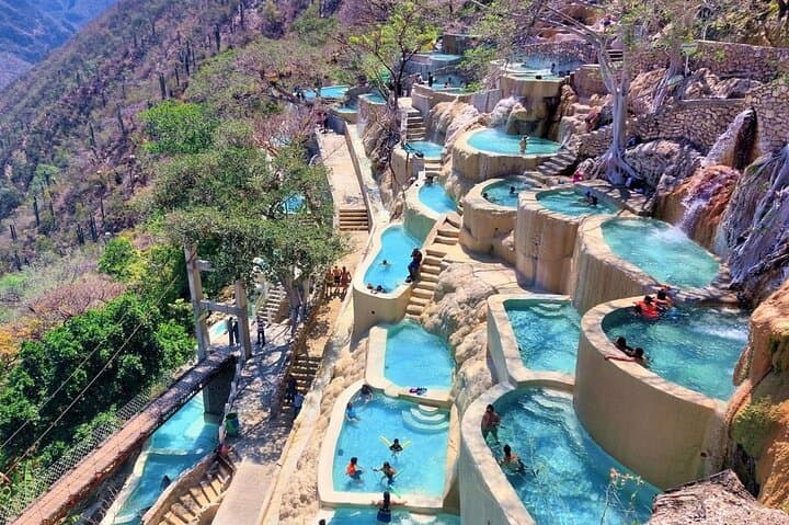 Tolantongo Grottoes Private Tour from Mexico City — Hot Springs, Canyons & Waterfalls