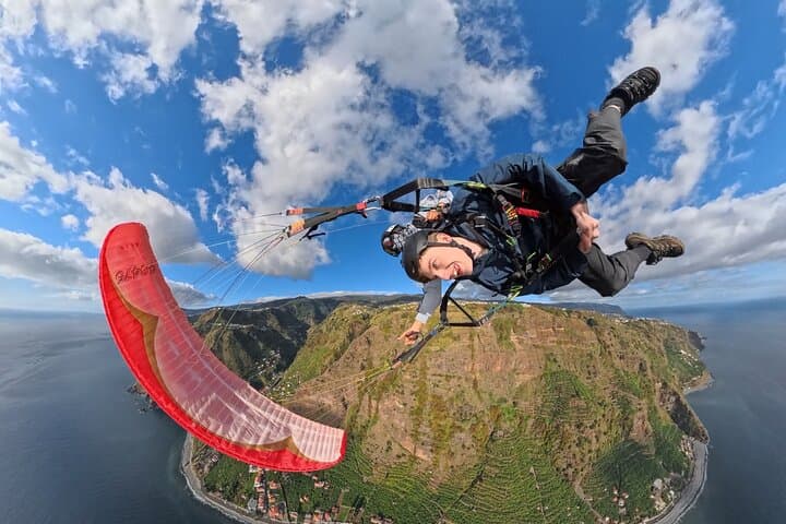 Paraglide Madeira: Tandem Flight Over Madalena do Mar Coast