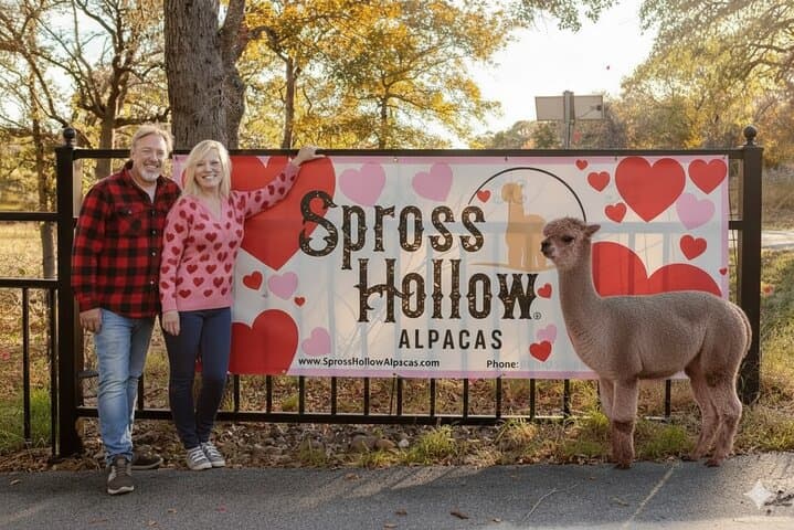 Alpaca Experience Tour at Spross Hollow Alpacas, Seguin TX