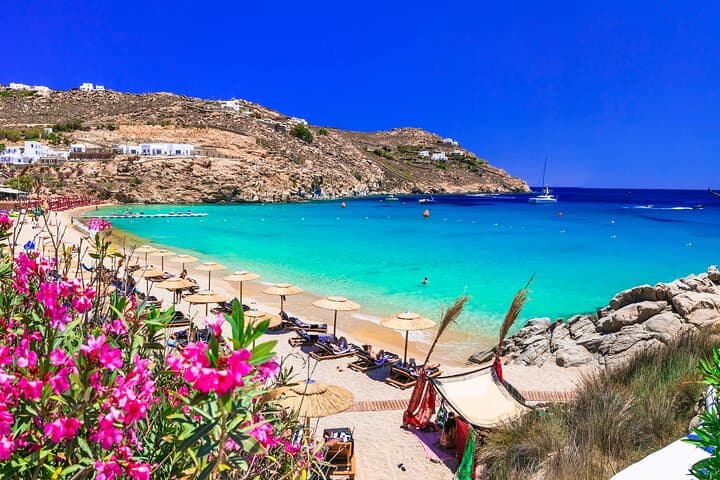 Mykonos Beach Hopping: Private Beach Lovers Tour & Best Shoreline Stops