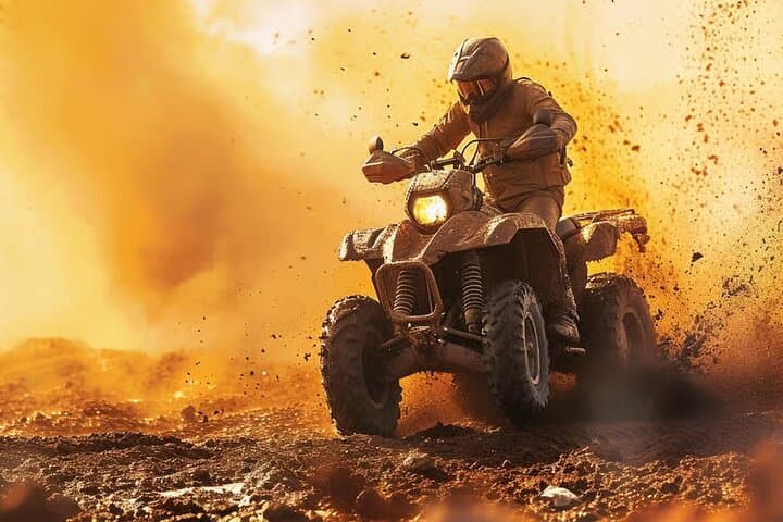 Agafay Desert Quad Biking, Camel Ride & Berber Dinner from Marrakech