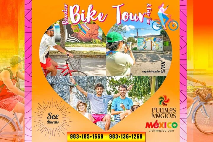 Bike Bacalar: Top Sights, Lagoon Views & Murals