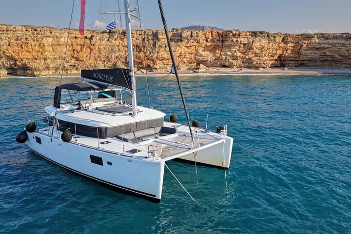 Rethymno Sunset Catamaran Cruise with Sushi & Open Bar