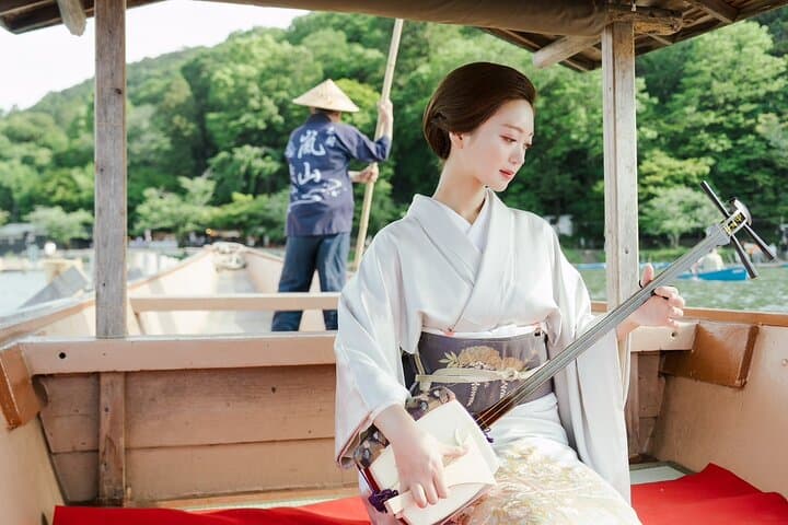 Arashiyama Day Tour: Temples, Bamboo Grove & Private Katsura River Cruise with Maiko photo 1