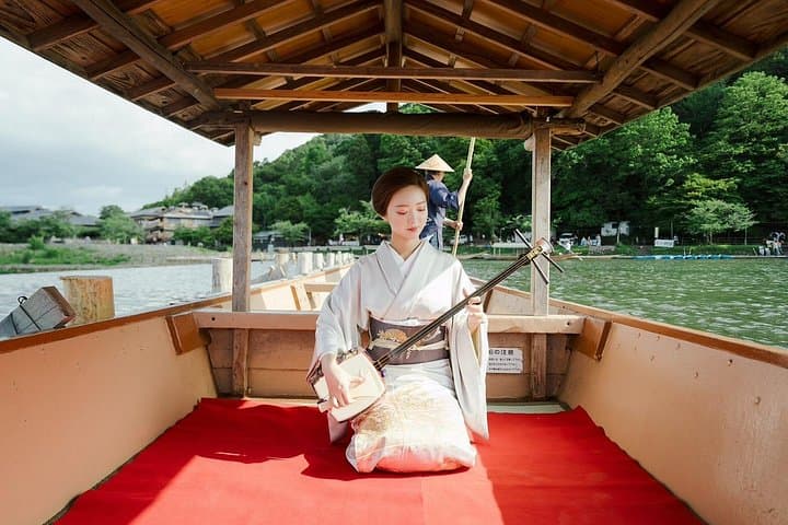 Arashiyama Day Tour: Temples, Bamboo Grove & Private Katsura River Cruise with Maiko photo 3