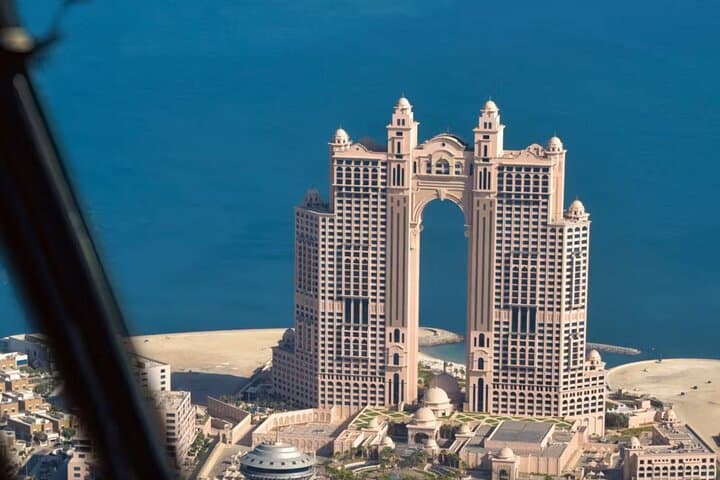 Abu Dhabi from Above: 17-Minute Helicopter Flight Over Corniche and Sheikh Zayed Mosque