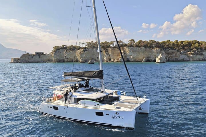 Chania Catamaran Cruise from Souda Port: Full-Day Sailing, Snorkeling & Lunch photo 1