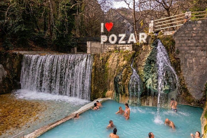 Day Trip to Pozar Thermal Baths and Edessa Waterfalls from Thessaloniki