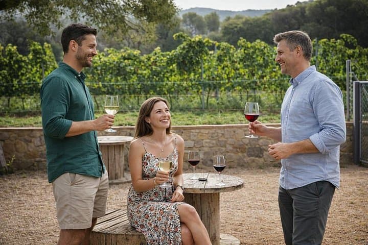 La Roca Village VIP Shopping and Alella Wine Tasting: Outlet Luxury Meets Coastal Vineyards