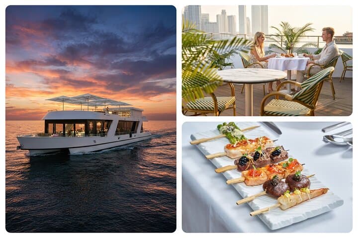 Noble Dinner Cruise Dubai: Michelin Chef Menu & Live Entertainment