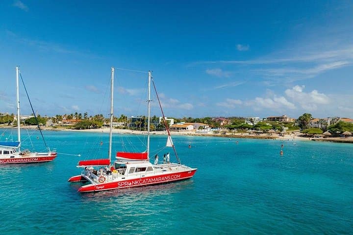 Aruba Sailing & Snorkel: Boca Catalina, Antilla Shipwreck & BBQ Sunset Cruise photo 2