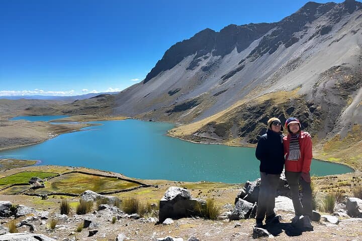 Hike Ausangate’s 7 Lakes and Soak in Pacchanta: Full-Day Guided Trek from Cusco