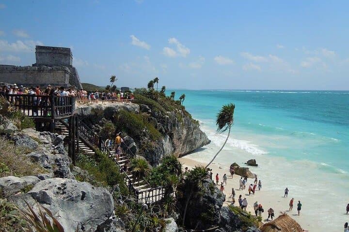 Tulum & Coba: Day Trip Through Coastal Ruins, Jungle Pyramid and Cenote Swim