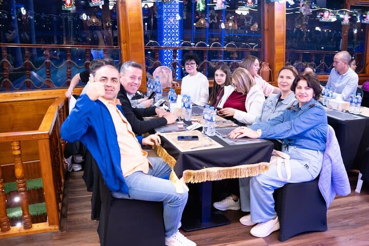 Dubai Canal Dhow Cruise Dinner with Burj Khalifa Views: Luxury Night Cruise & Live Shows photo 6
