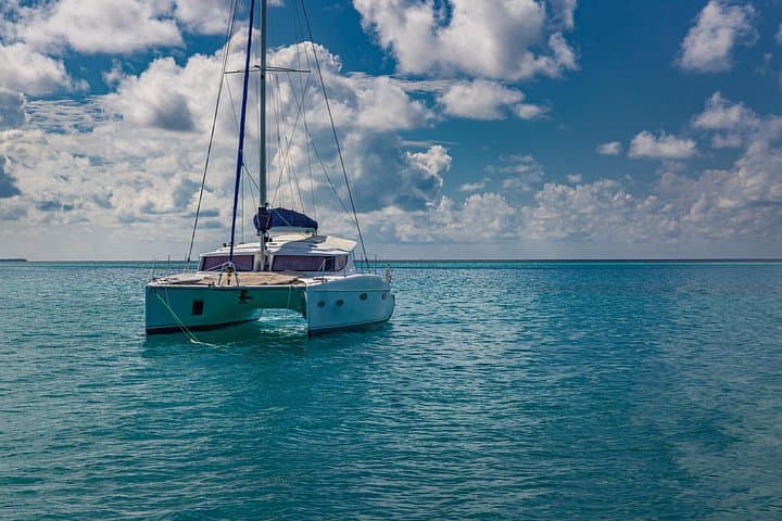 Mauritius Ile aux Cerfs Catamaran Cruise with Hotel Pickup: Snorkel, Waterfall & Beach Day photo 4