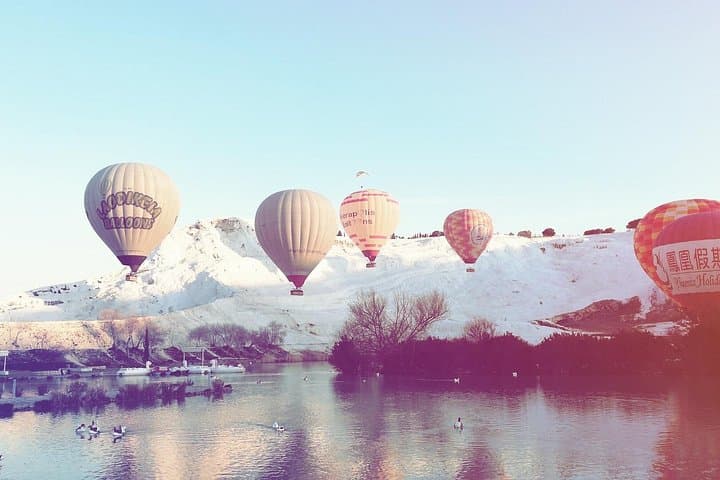 Sunrise Hot Air Balloon Over Pamukkale: Fly Above Turkey’s White Terraces photo 2