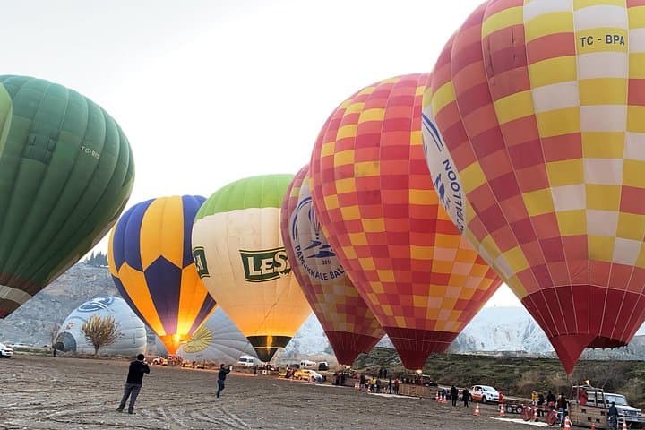 Sunrise Hot Air Balloon Over Pamukkale: Fly Above Turkey’s White Terraces photo 3