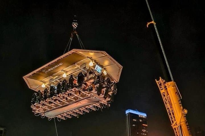 Dinner in the Sky Dubai: 50m Suspended Gourmet Experience with Marina, Palm & Burj Views photo 2