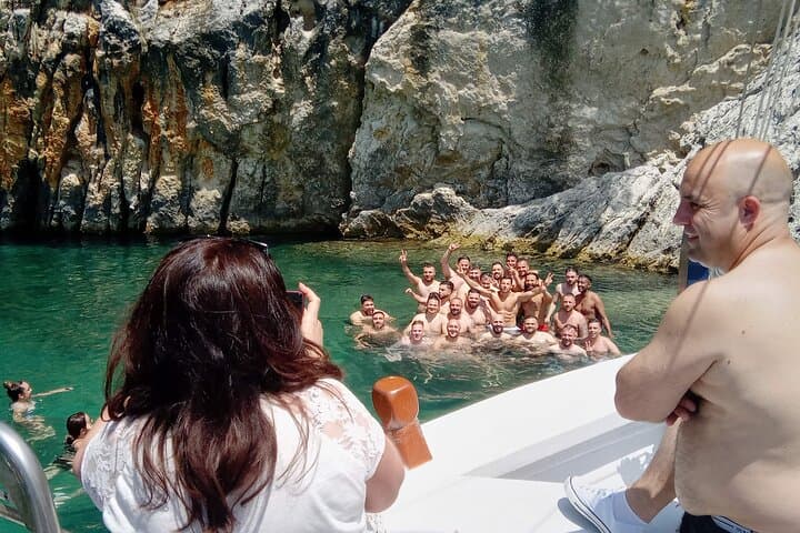 Northeast Corfu Boat Trip — Swim Caves & Beach BBQ photo 2