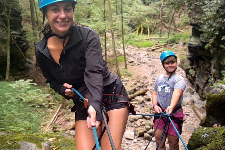 Waterfall Rappelling in Delaware Water Gap: Guided Poconos Descent photo 5