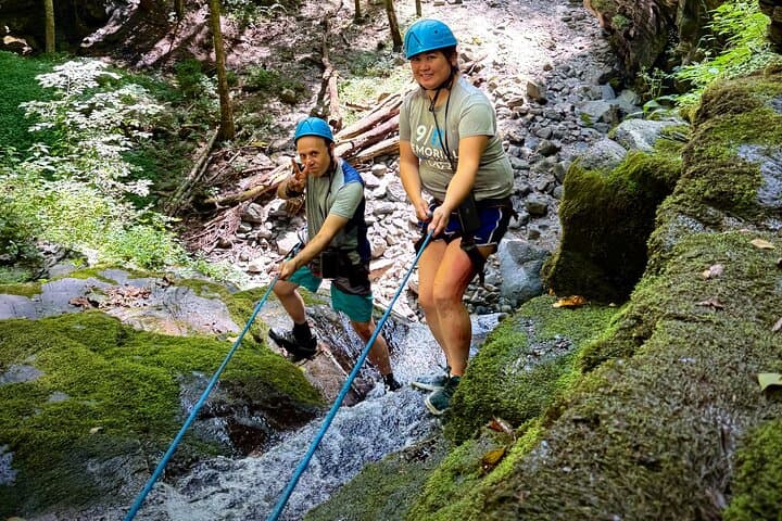 Waterfall Rappelling in Bear Creek PA — Pocono Mountains Descent photo 6