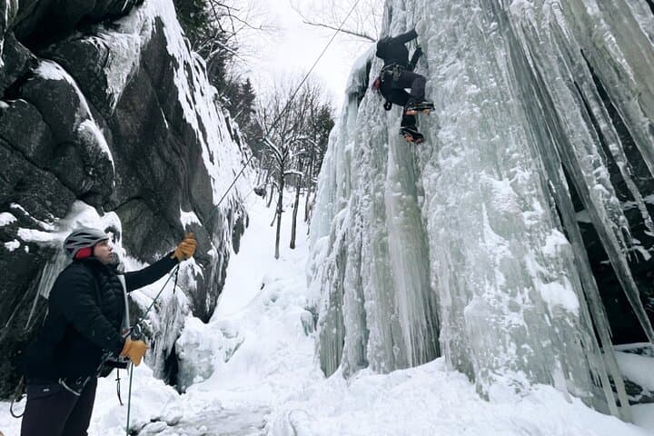 Ice Climbing in Catskill Park: Guided Platte Clove Winter Climbs photo 3