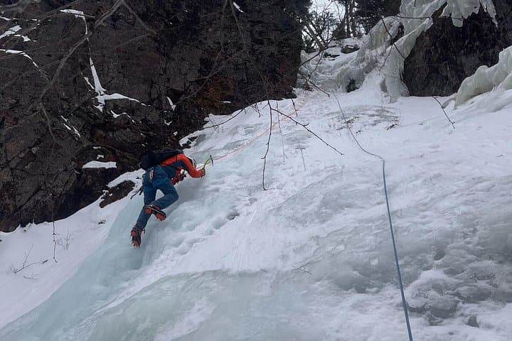 Ice Climbing in Bear Creek, PA — Guided Frozen Waterfall Climbs in the Poconos photo 4